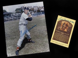 Ted Williams (feet in stance)